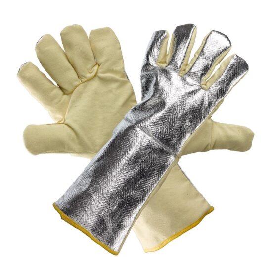Heat Resistant Gloves Aluminised Aramid