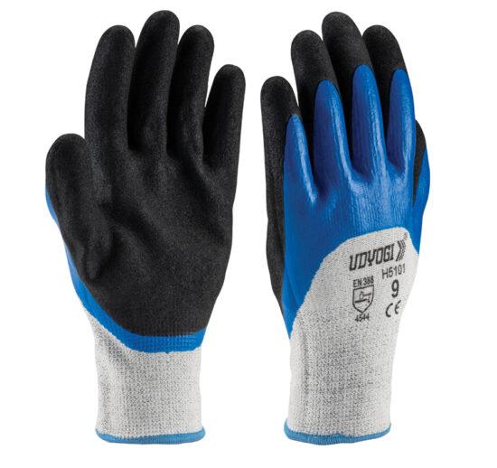 H 5101 (Cut Level 5 Liner – 3/4th Nitrile And Palm Sandy Nitrile Coated)